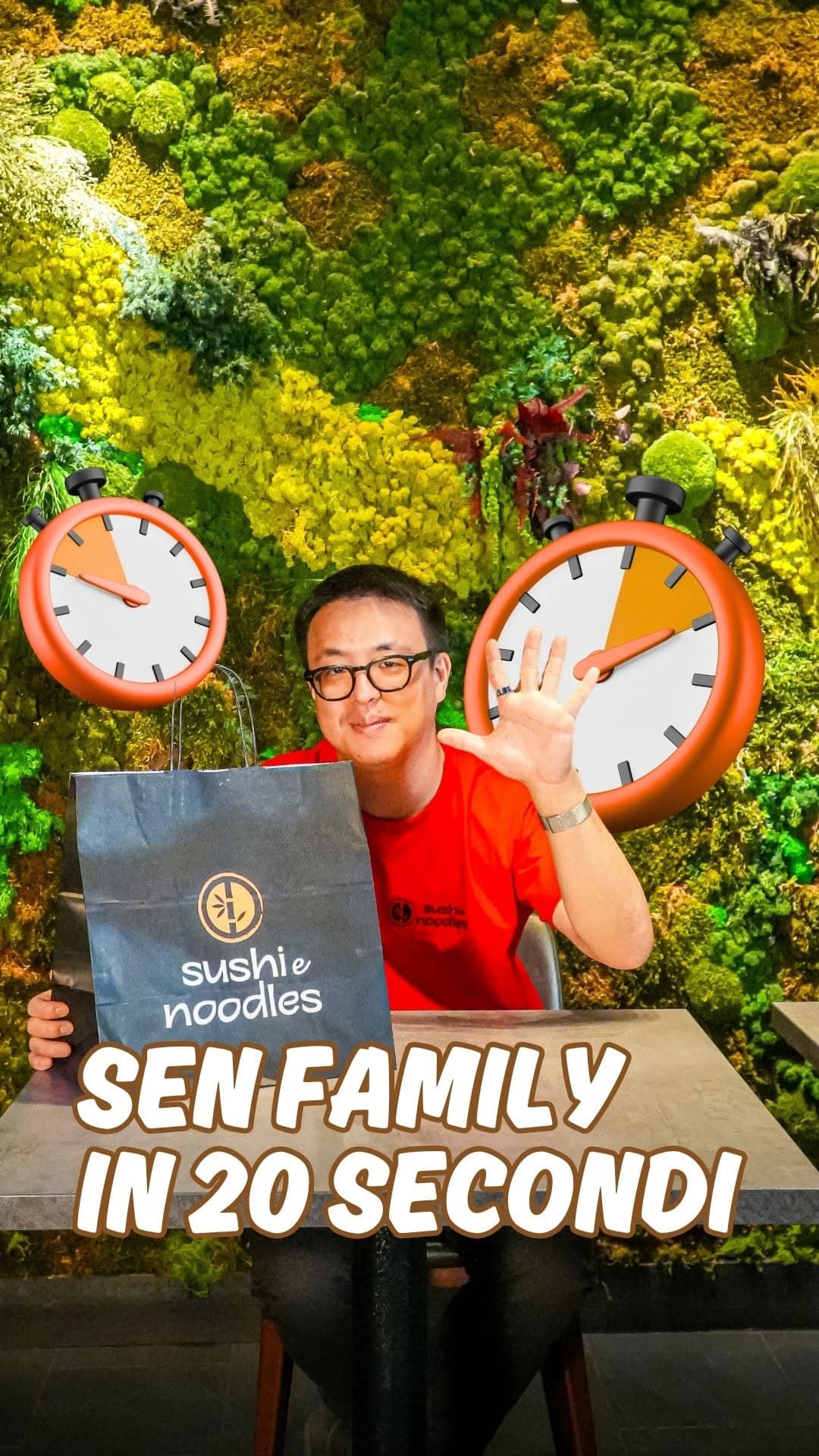 Reel che racconta il programma fedelta SeN Family in venti secondi
