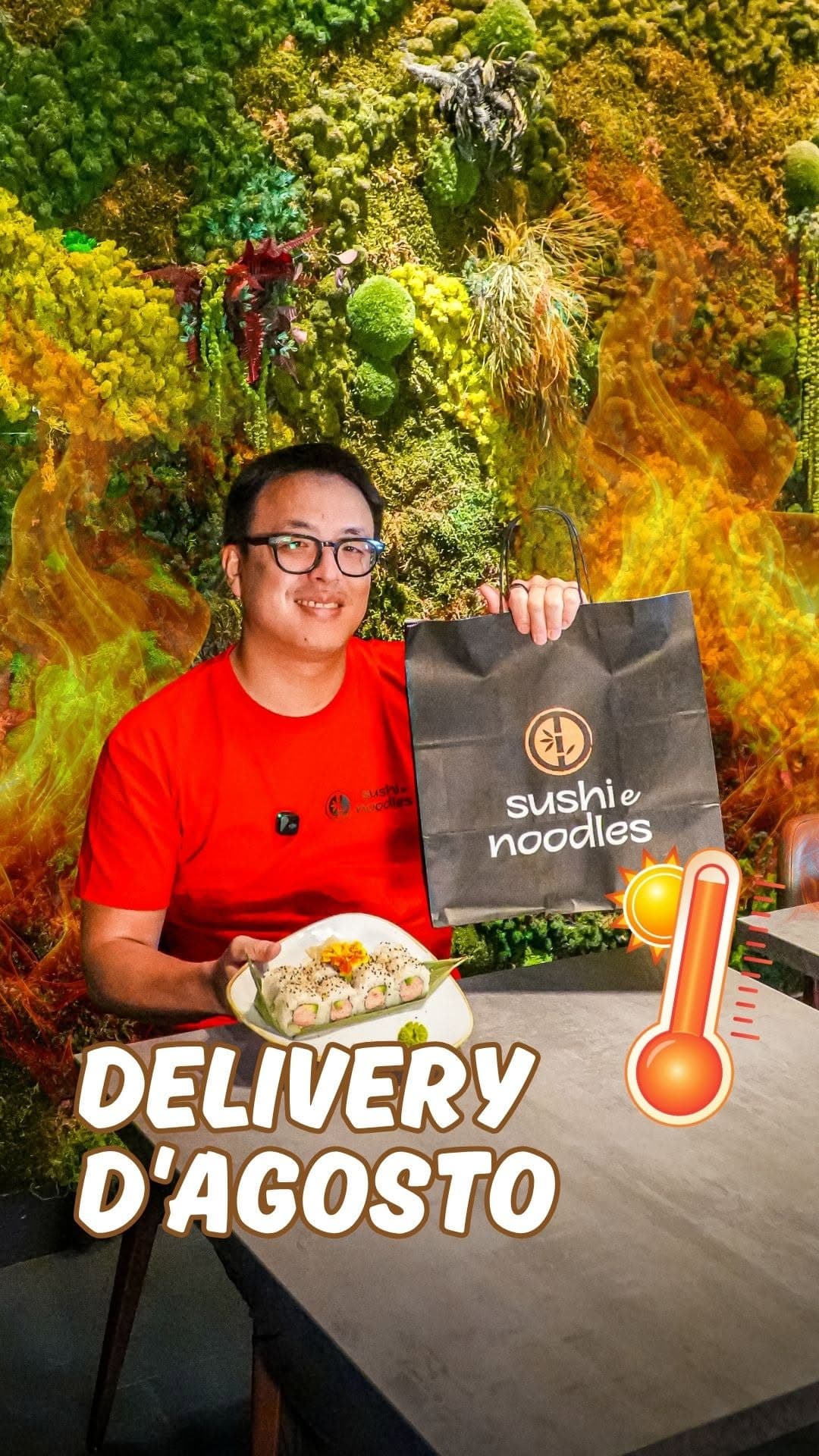 Reel sul delivery di agosto