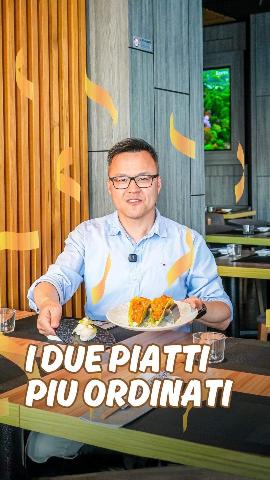 Reel sui due piatti piu ordinati