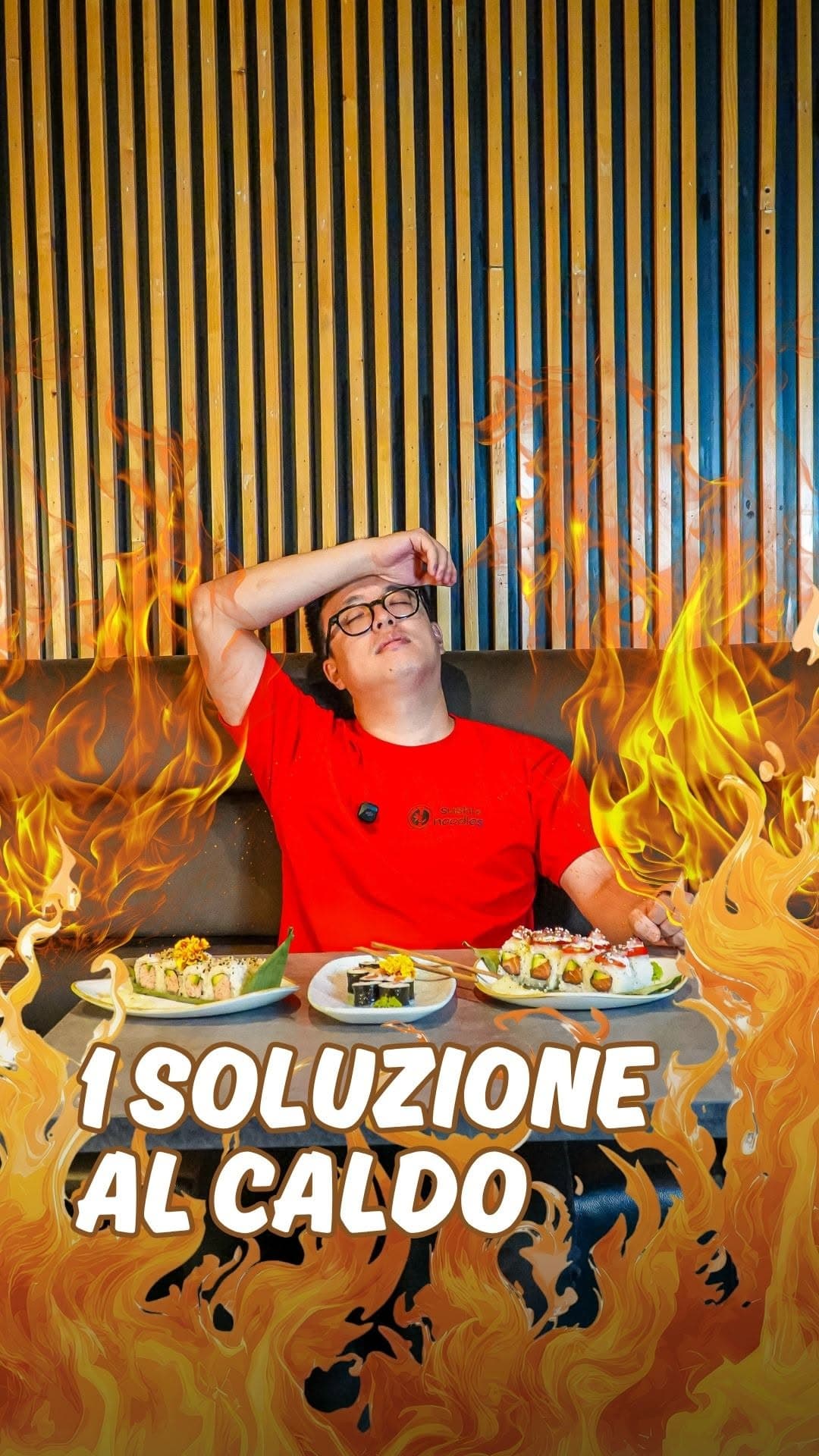 Reel pubblicato sul profilo Sushi e Noodles