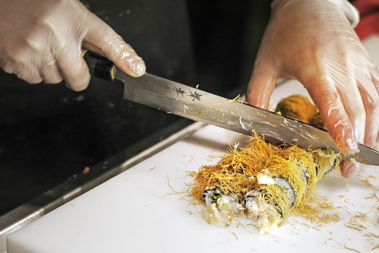 Paderno Sambonet Coltello per carne sushi giapponese Tako Sashimi acciaio inox 