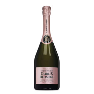 bottiglia di champagne charles heidsieck rose reserve